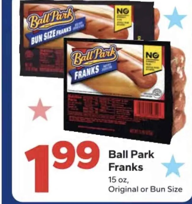 Ball Park Franks at Save A Lot