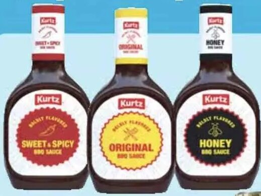 Kurtz BBQ Sauce at Save A Lot