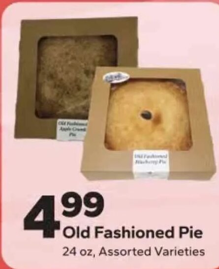 Old Fashioned Pie