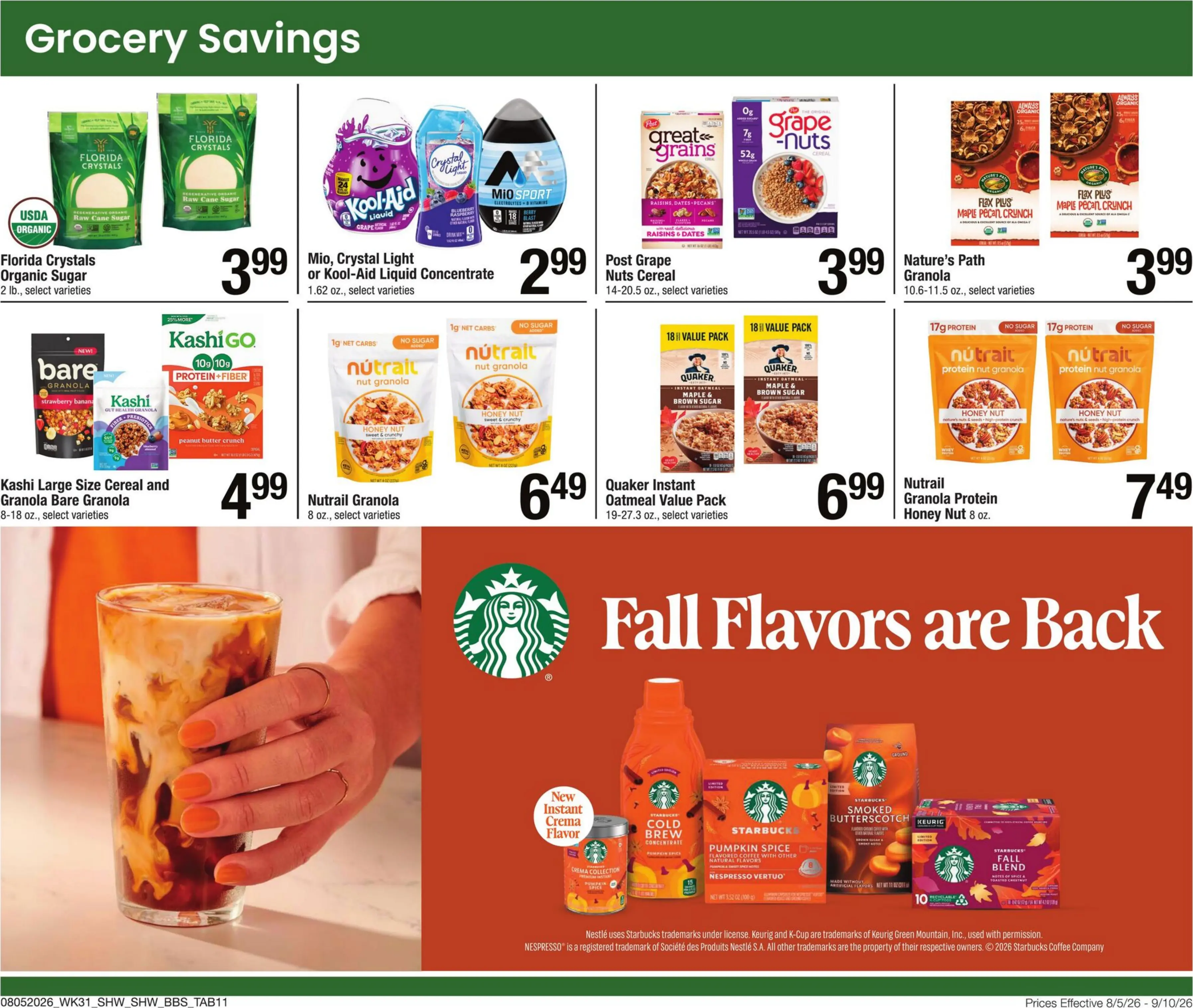 Shaw's Weekly Ad Page 10
