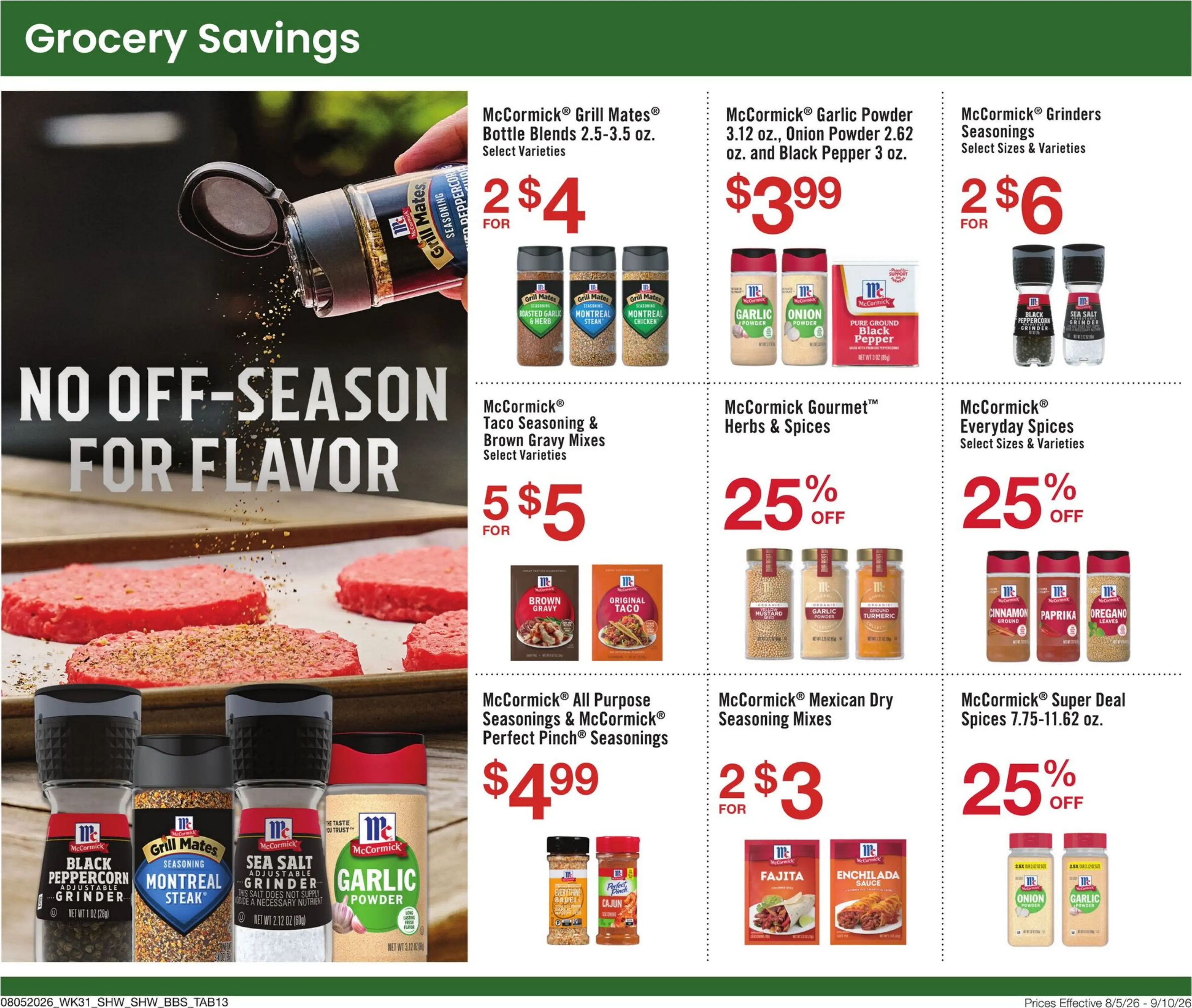 Shaw's Weekly Ad Page 11