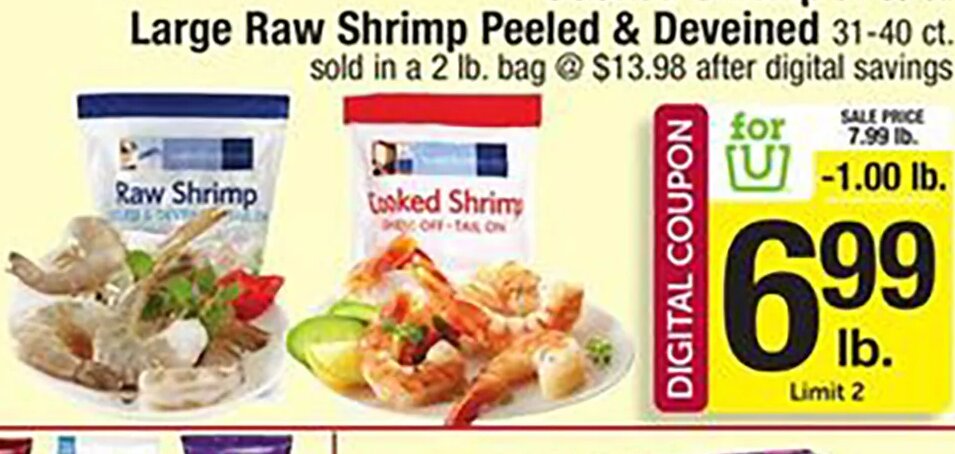 Large Raw Shrimp
