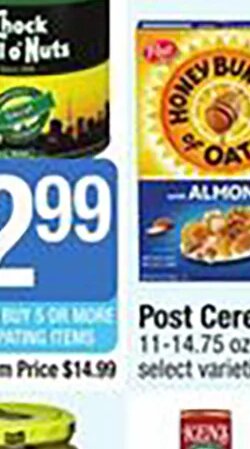 Post Cereal at Shaw's