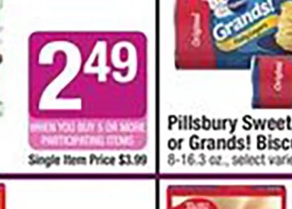 Pillsbury Sweet, Crescent Rolls or Grands! Biscuits at Shaw's