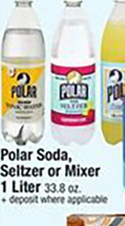 Polar Soda, Seltzer or Mixer at Shaw's
