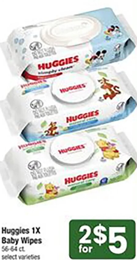 Huggies 1x Baby Wipes at Shaw's