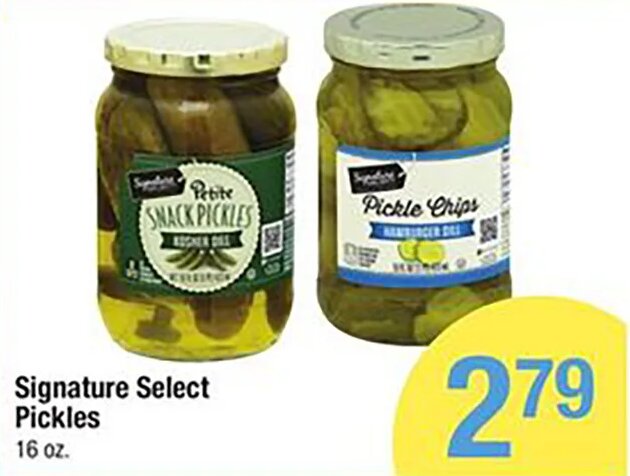 Signature Select Pickles