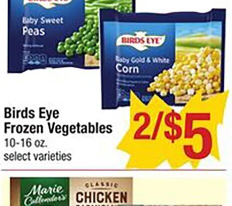 Birds Eye Frozen Vegetables