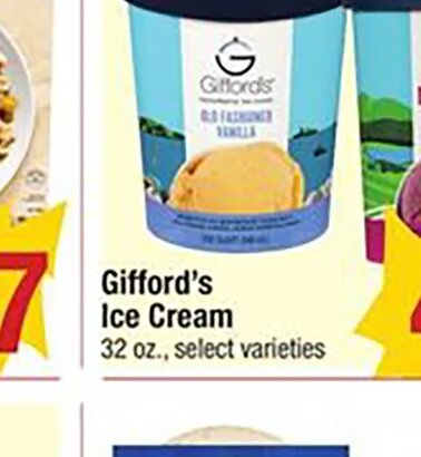 Gifford's Ice Cream at Shaw's