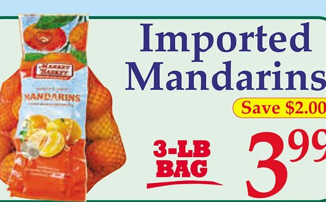 Imported Mandarins