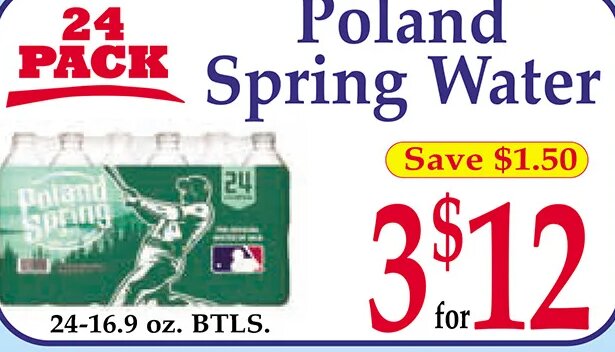 Poland Spring Water