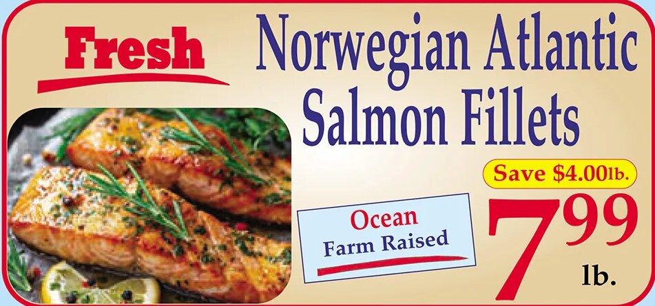 Norwegian Atlantic Salmon Fillets