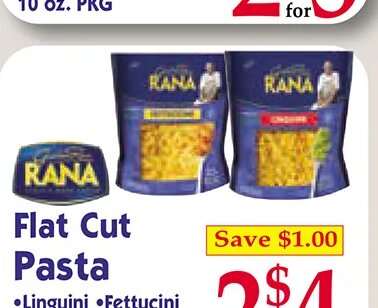 Rana Flat Cut Pasta at Market Basket