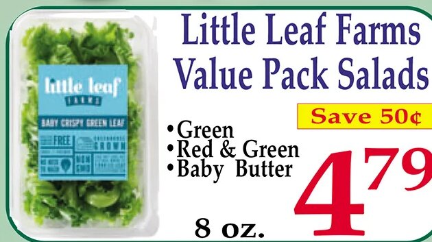 Little Leaf Farms Value Pack Salads at Market Basket