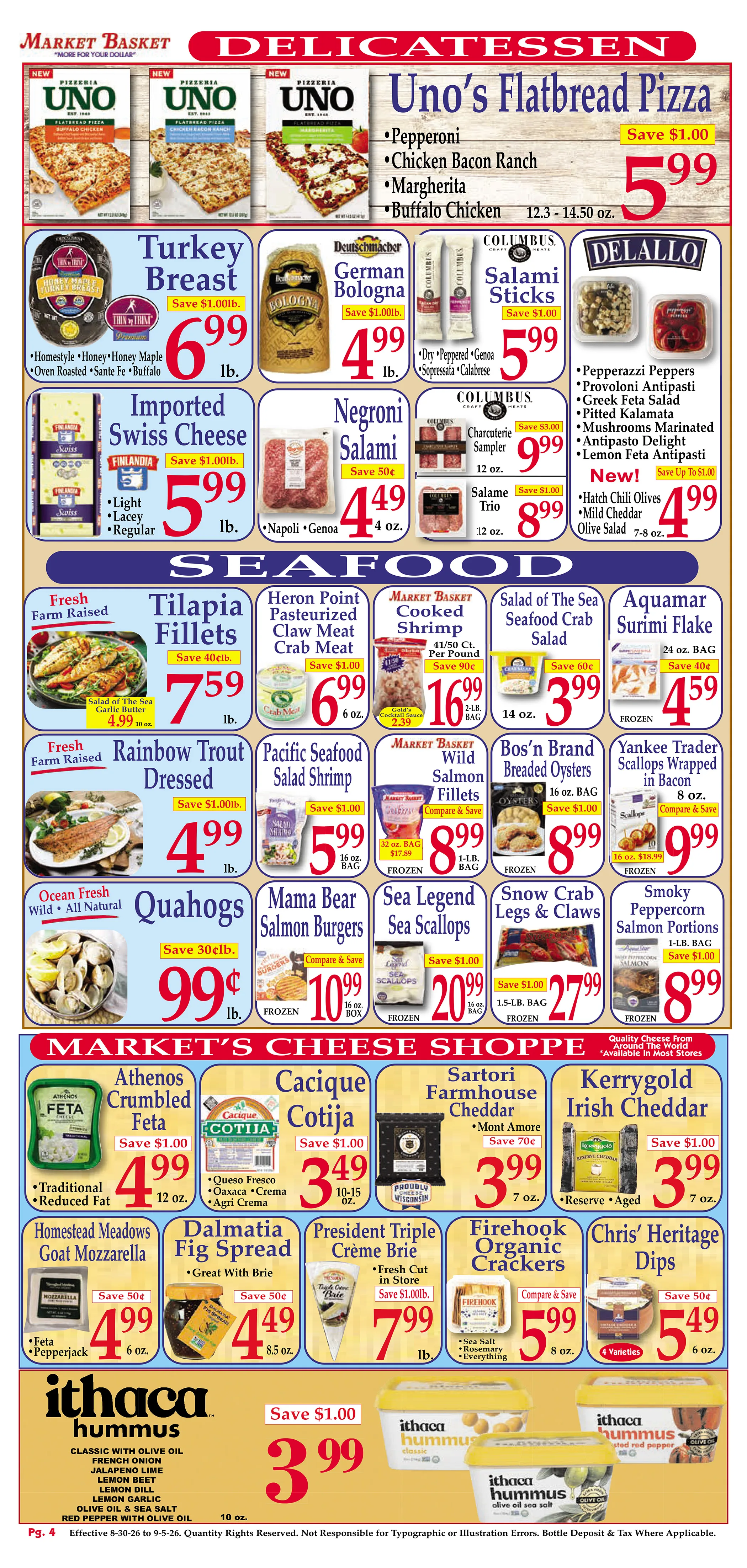 Market Basket Weekly Ad Page 4