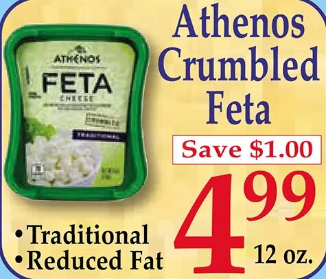 Athenos Crumbled Feta