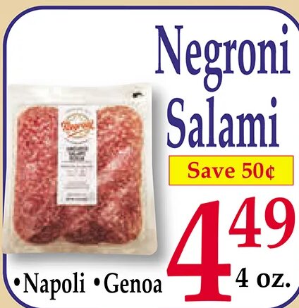 Negroni Salami