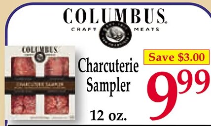 Columbus Charcuterie Sampler