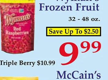Wyman's Frozen Fruit