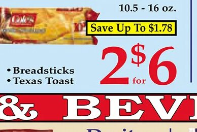 Cole's Garlic Bread at Market Basket
