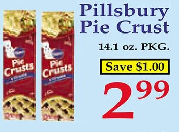 Pillsbury Pie Crust