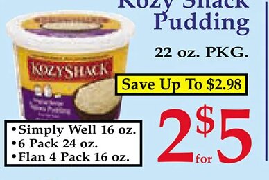 Kozy Shack Pudding