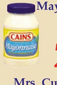 Cains Mayonnaise