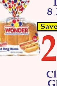 Wonder Rolls 8 Pack at Market Basket