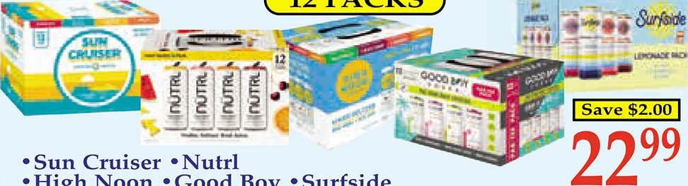 Sun Cruiser/Nutrl/High Noon/Good Boy/Surfside