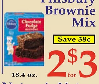 Pillsbury Brownie Mix