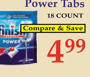 Finish Power Tabs