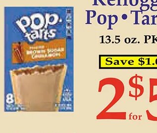 Kellogg's Pop-Tarts at Market Basket
