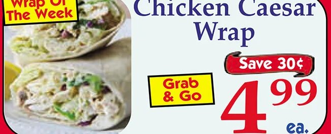 Chicken Caesar Wrap