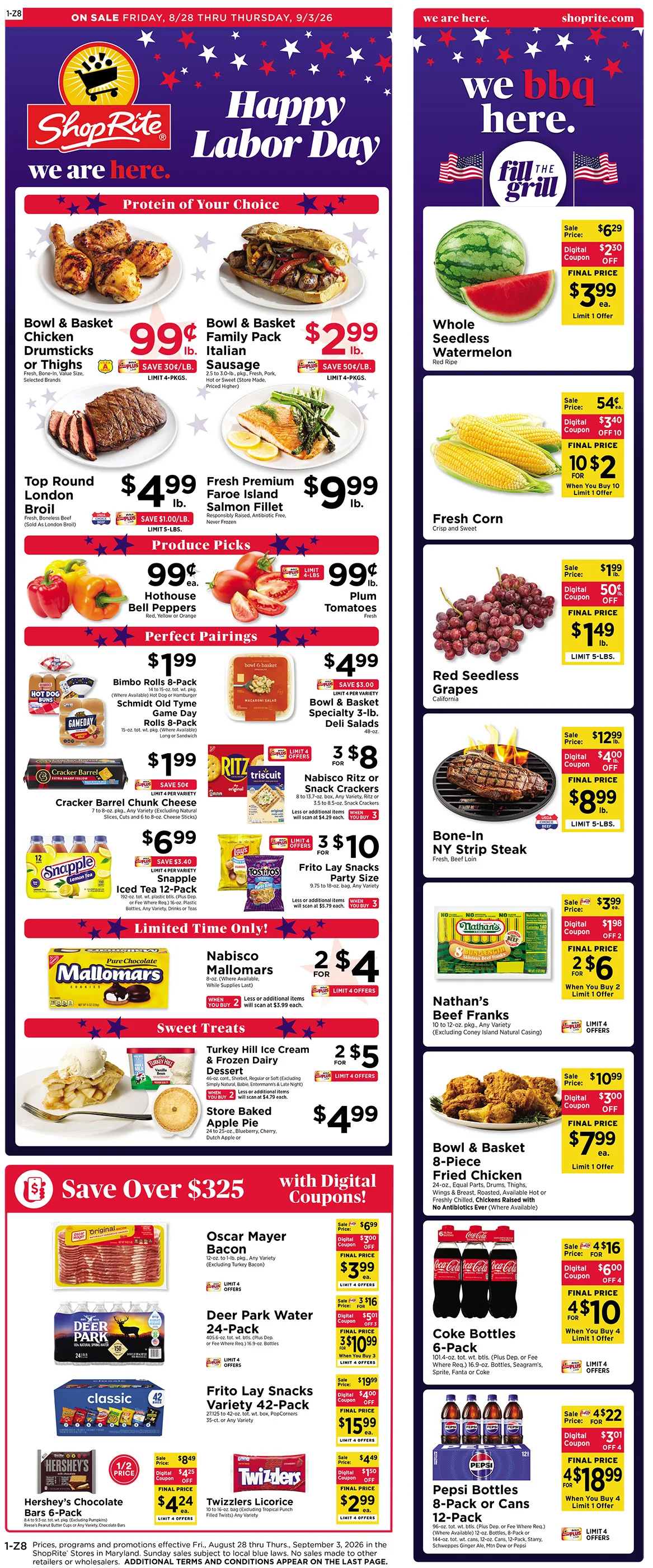 ShopRite Weekly Ad Page 1