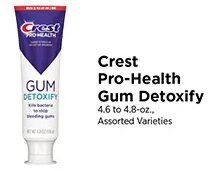 Crest Pro-Health Gum Detoxify at ShopRite