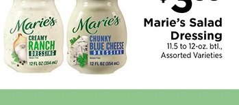 Marie's Salad Dressing