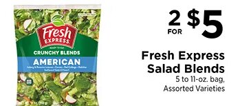 Fresh Express Salad Blends at ShopRite