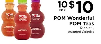 POM Wonderful POM Teas at ShopRite