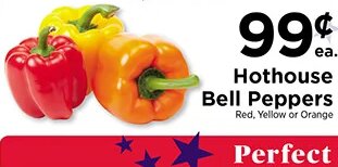 Hothouse Bell Peppers