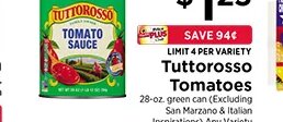 Tuttorosso Tomatoes at ShopRite