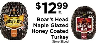 Boar's Head Honey Glazed Honey Coated Turkey at ShopRite