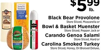 Black Bear Provolone at ShopRite