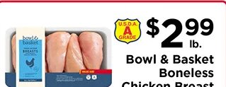 Bowl & Basket Boneless Chicken Breast at ShopRite