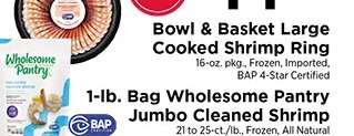 Bowl & Basket Large Cooked Shrimp Ring at ShopRite