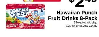 Hawaiian Punch Fruit Drinks 8-Pack