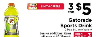 Gatorade Sports Drink at ShopRite