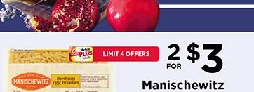 Manischewitz Egg Noodles at ShopRite