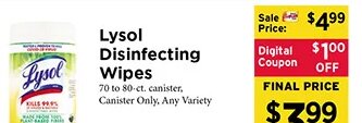 Lysol Disinfecting Wipes