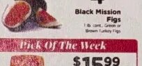 Black Mission Figs at ShopRite