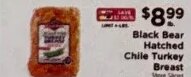 Black Bear Hatched Chile Turkey Breast at ShopRite